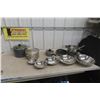 Image 1 : Set of Mixing Bowls and Pots and Pans, One Strainer
