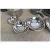 Image 3 : Set of Mixing Bowls and Pots and Pans, One Strainer