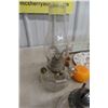 Image 2 : 2 Coal Oil Lamps 1) Finger - Mirror, Welcome Sign, Calendar, Plate