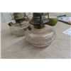 Image 3 : 2 Coal Oil Lamps 1) Finger - Mirror, Welcome Sign, Calendar, Plate