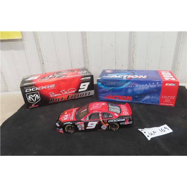 Action NASCAR Limited Edition Die-Cast Race Car, 1/24 Scale, Bill Elliott, In Box