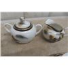 Image 2 : Vintage Japanese Kutani Porcelain Tea Set with Teapot, Cups, Creamer, and Sugar