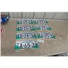 Image 1 : Seven Manitoba Semi License Plates, New Condition