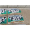 Image 3 : Seven Manitoba Semi License Plates, New Condition