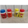 Image 1 : 4 x Thermos - Fat Albert, Road Runner, Peanuts, Speed Buggy
