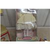 Image 4 : Porcelain Doll In Box, 18 Inches Tall, with Various Tins