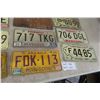 Image 3 : Twelve Manitoba License Plates