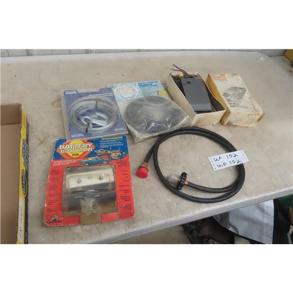 New Product Winch Replacement Cable, Battery Insulation Kit, and Electric Trailer Brake Cords