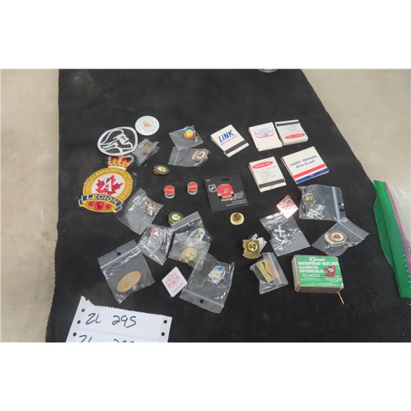 Pinback Buttons, Cuff Links, and More