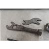 Image 3 : Knuckle Buster Steering Knob And Old Pipe Wrench, Iron