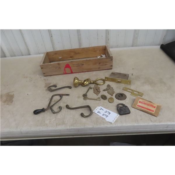 NOS Ship Lock Set, Brass, and More