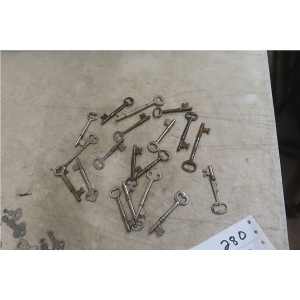 Skeleton Keys, Antique Door And Furniture