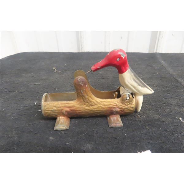 Cast Wood Pecker Tooth Pick Picker