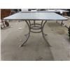 Image 1 : Retro Kitchen Table With Chrome Legs  31" x 47" x 36"