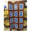 Image 1 : 3 Section Folding Picture Frame 34" x 60"