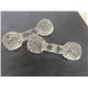 Image 14 : 3 Crystal Serving Plates, Royal Albert Cornflower Plate, Porcelain Figures, 4 Sets Salt and Pepper