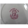 Image 3 : 3 Crystal Serving Plates, Royal Albert Cornflower Plate, Porcelain Figures, 4 Sets Salt and Pepper