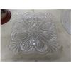 Image 6 : 3 Crystal Serving Plates, Royal Albert Cornflower Plate, Porcelain Figures, 4 Sets Salt and Pepper