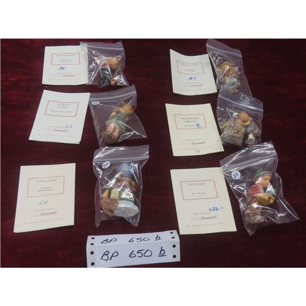 6 Studio Hummels With Certificates of Authenticity