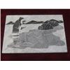 Image 2 : Soapstone Plaque Signed 4" x 6" and Carlson Afterwind Doll 6" Tall