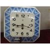 Image 12 : Vintage: German Windup Anniversary Clock 6 1/2"  and Forestville 8 Day Wall Clock With Key, Made in 
