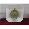 Image 7 : Vintage: German Windup Anniversary Clock 6 1/2"  and Forestville 8 Day Wall Clock With Key, Made in 