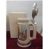 Image 2 : 2 Avon Steins: The Blacksmith and The Shipbuilder Both 9" With Original Boxes
