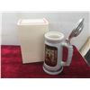 Image 7 : 2 Avon Steins: The Blacksmith and The Shipbuilder Both 9" With Original Boxes