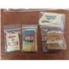 Image 2 : 74 Milk and Cream Cardboard Caps With 4 Vintage Police Patches and 1 Blue Sox Patch