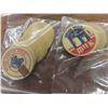 Image 8 : 74 Milk and Cream Cardboard Caps With 4 Vintage Police Patches and 1 Blue Sox Patch