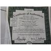 Image 7 : Silent Journey Collector Plate With Frame Daniel Cambie Art With COA and Framed Picture Ambassadors