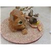 Image 10 : Catnapping Collector Plate With Stand and Large Collection of Ceramic Cats Including Franklin Mint