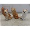 Image 7 : Catnapping Collector Plate With Stand and Large Collection of Ceramic Cats Including Franklin Mint