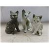 Image 8 : Catnapping Collector Plate With Stand and Large Collection of Ceramic Cats Including Franklin Mint