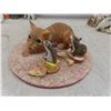Image 9 : Catnapping Collector Plate With Stand and Large Collection of Ceramic Cats Including Franklin Mint