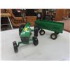 Image 7 : STK 415 Tractor and Wagon by Ertl White Farm Equipment Tractor