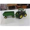 Image 11 : John Deere Truck and Trailer by Buddy L With John Deere Tractor and Trailer and International Truck