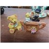 Image 8 : Miniature Tea Sets With 3 Small Tea Pots
