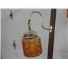Image 5 : Mid Century Modern Vintage Pole Lamp With 3 Amber Globe Lights