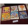 Image 1 : 6 Disneyland Record and Story Book Sets 2 Records Have Damage