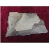 Image 3 : Painted Rock 7" x 4" With Soapstone Style Figure, Bird Figure, and Drum