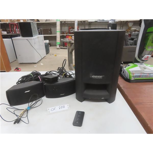 Bose CineMate Series 2 Digital Home Theater System With 3 Speakers, Remote, and Power Cord