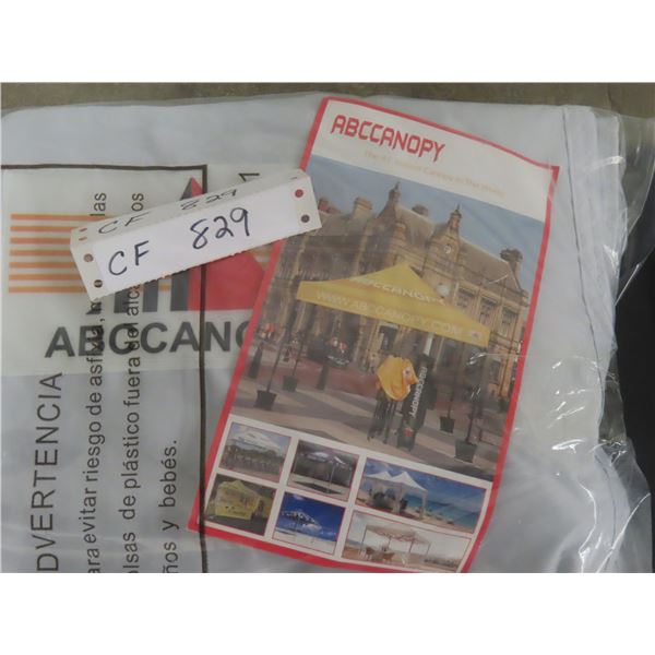 ABC Canopy With Rolling Storage Bag - New/Store Return