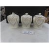 Image 1 : 3 Piece Decorative Canister Set