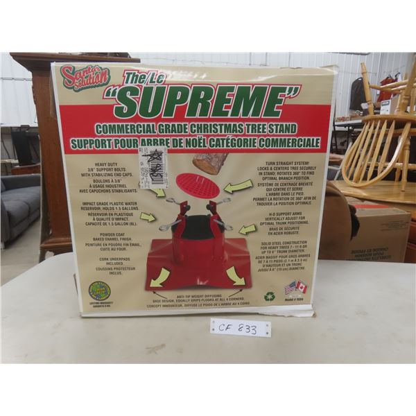 Santa's Solution The Supreme Commercial Grade Christmas Tree Stand