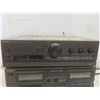 Image 13 : Technics Stereo System: Tuner, Amplifier, Double Cassette, Remote, Multi Compact Disc Player  - No P