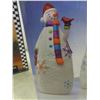 Image 6 : Christmas Decor: Hand Painted Snowman and Set of 3 Snowmen