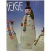 Image 8 : Christmas Decor: Hand Painted Snowman and Set of 3 Snowmen