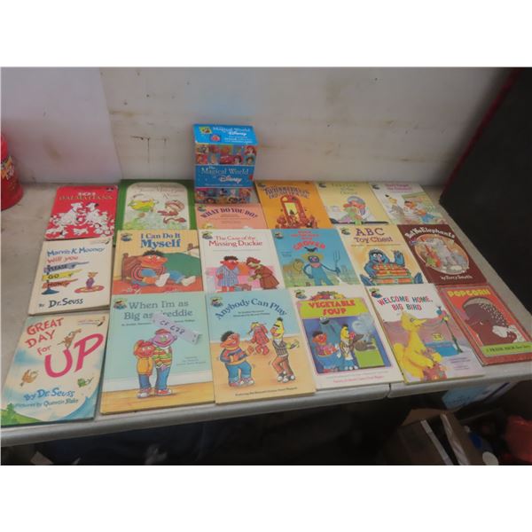 Childrens Books: Dr Seuss, Walt Disney, Sesame Street
