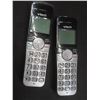 Image 3 : VTech 2 Handset Cordless Digital Answering Phone System Looks New, Compact Power Charger for Smart P